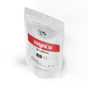 Dianabol 50 tablets – 50mg Methandienone by Dragon Pharma in sachet packaging
