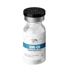GHK-CU Peptide 50MG vial by Dragon Pharma for laboratory research